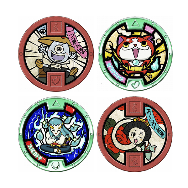 Набор 3 медалей из серии Yokai Watch  